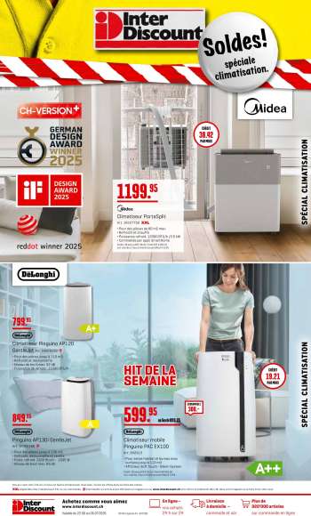 Catalogue Interdiscount - 22.6.2026 - 5.7.2026.