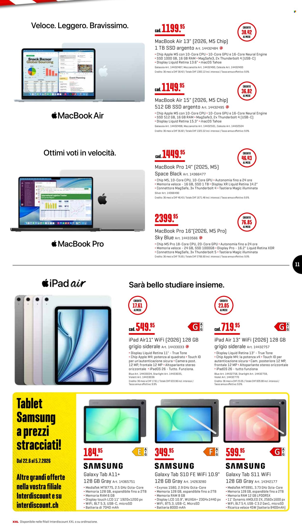 Catalogue Interdiscount - 22.6.2026 - 5.7.2026. Page 11
