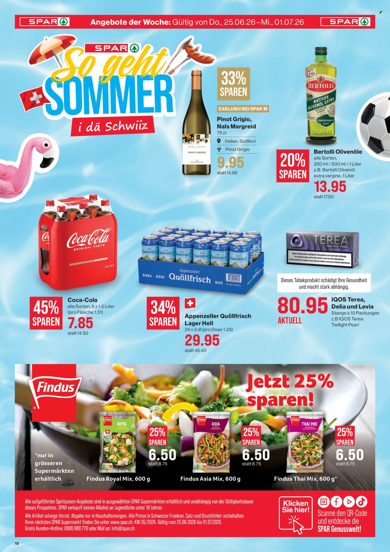 Volantino SPAR - 25.6.2026 - 1.7.2026. Pagina 18