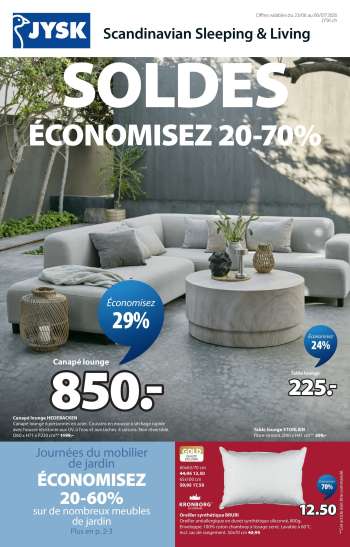 Catalogue JYSK - 23.6.2026 - 6.7.2026.