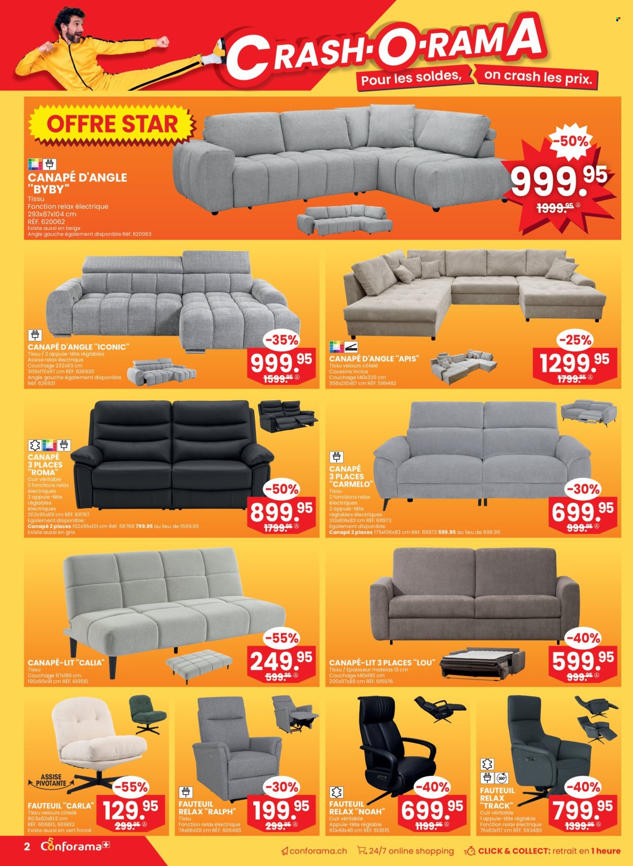Prospekt Conforama - 24.6.2026 - 7.7.2026. Seite 2