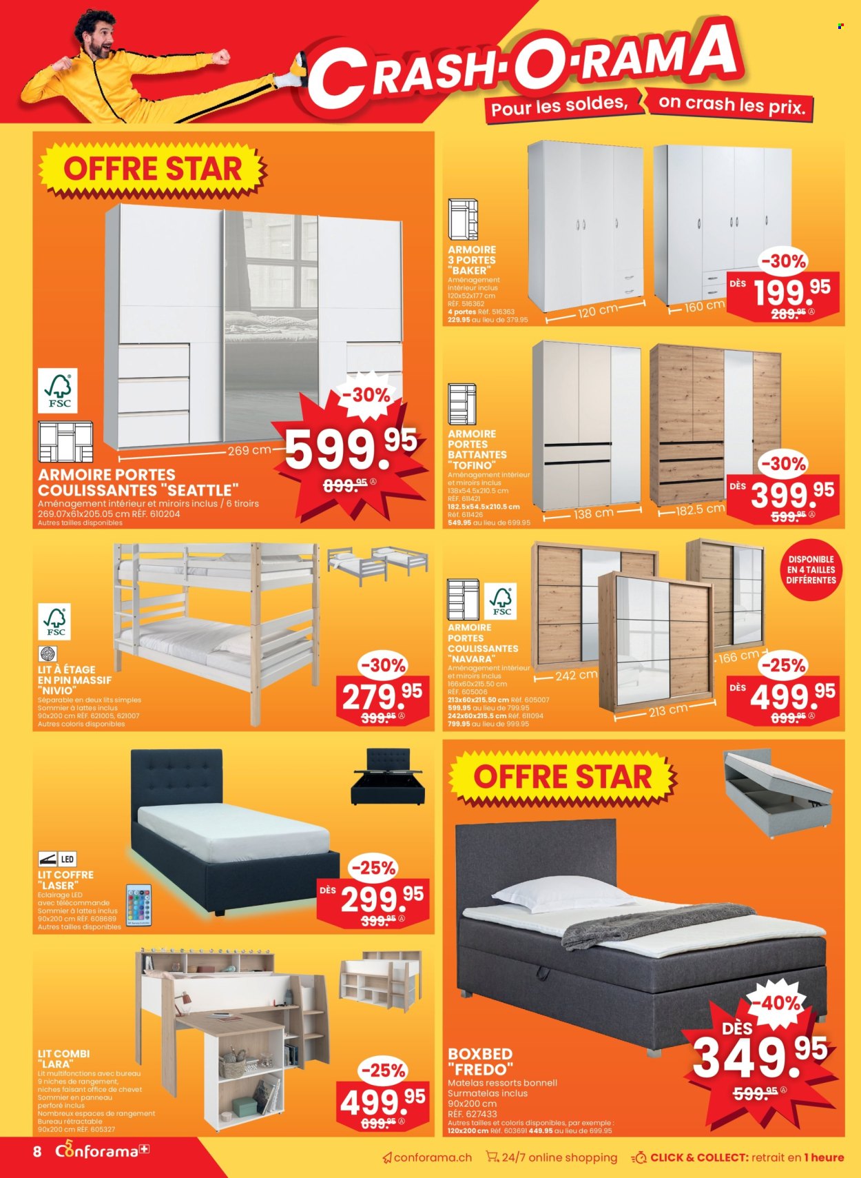 Prospekt Conforama - 24.6.2026 - 7.7.2026. Seite 8