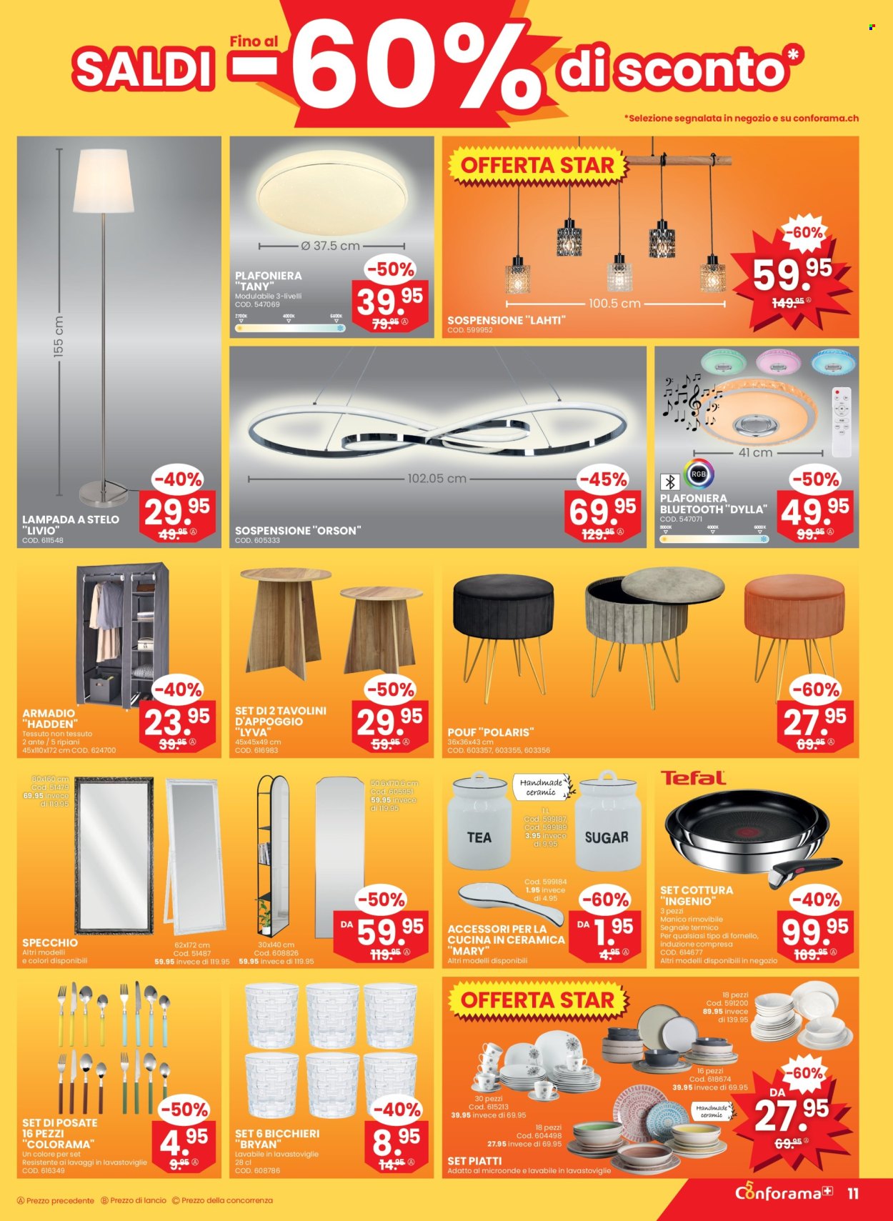 Volantino Conforama - 24.6.2026 - 7.7.2026. Pagina 11