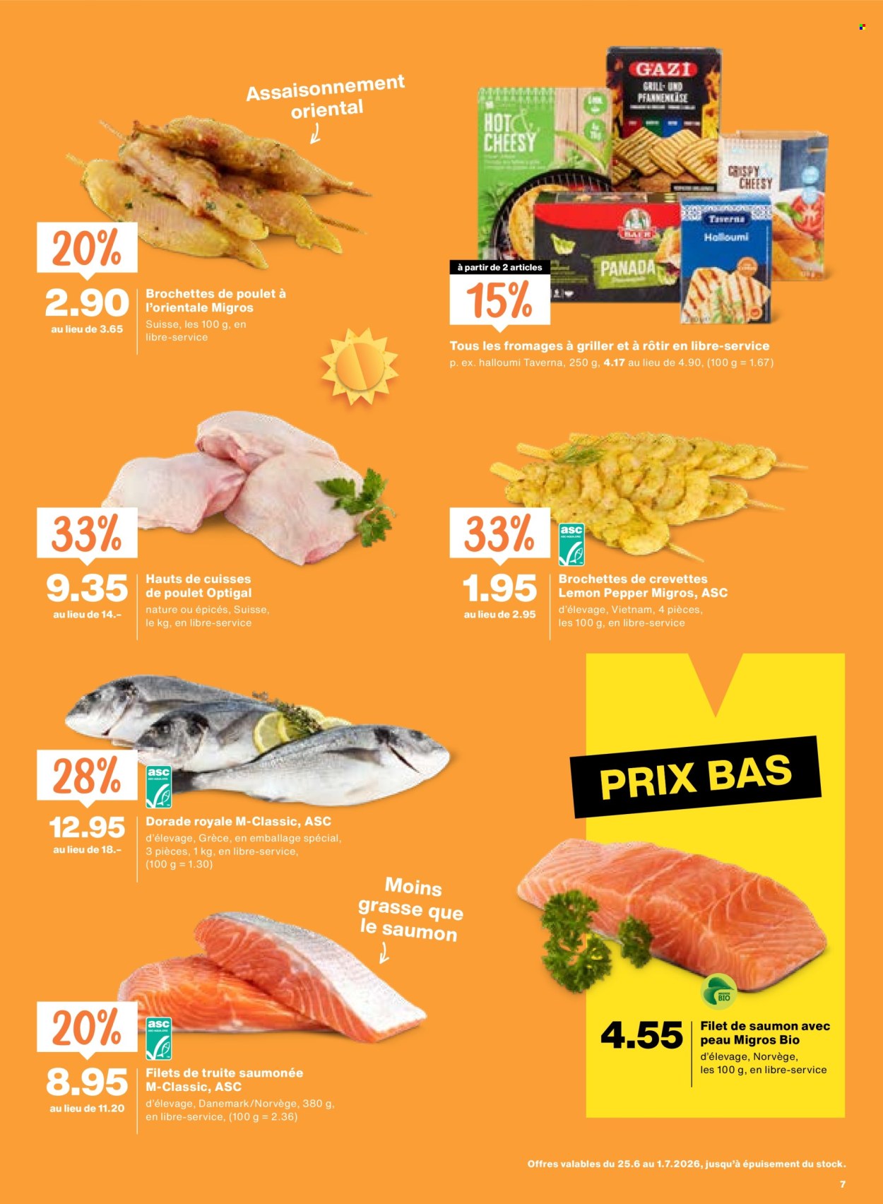 Volantino Migros - 25.6.2026 - 1.7.2026. Pagina 7