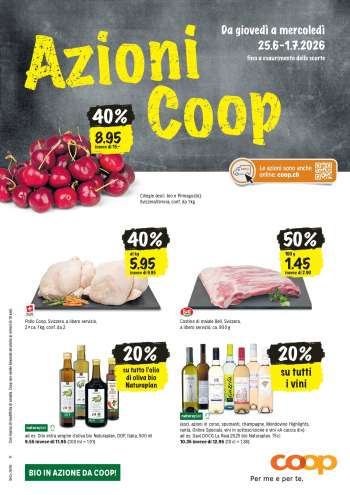Prospekte Coop - 25.6.2026 - 1.7.2026.