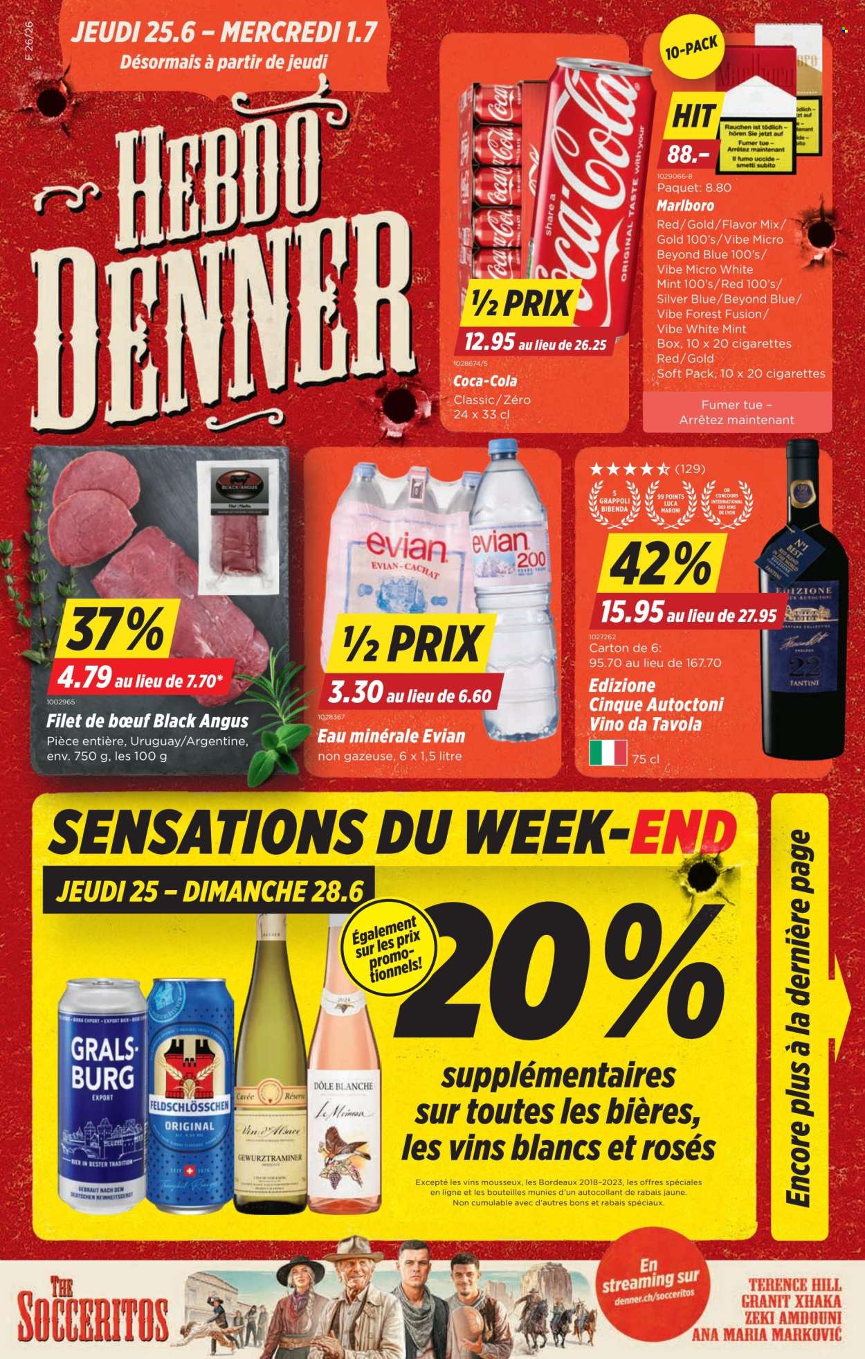 Volantino Denner - 25.6.2026 - 1.7.2026. Pagina 1