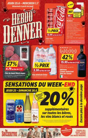 Volantino Denner - 25.6.2026 - 1.7.2026.