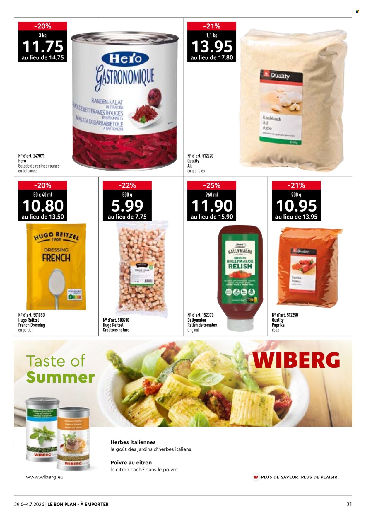 Catalogue Prodega - 29.6.2026 - 4.7.2026. Page 21
