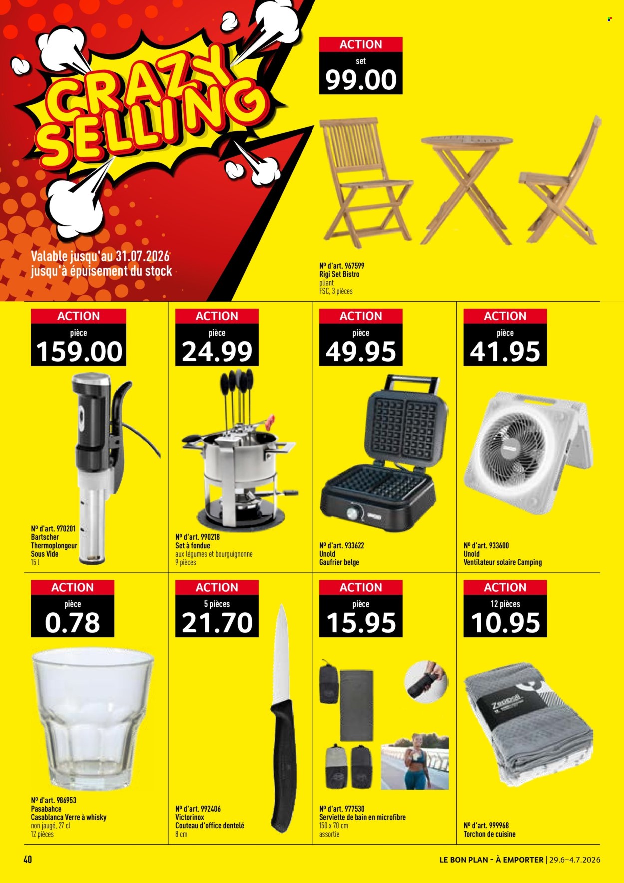 Catalogue Prodega - 29.6.2026 - 4.7.2026. Page 40