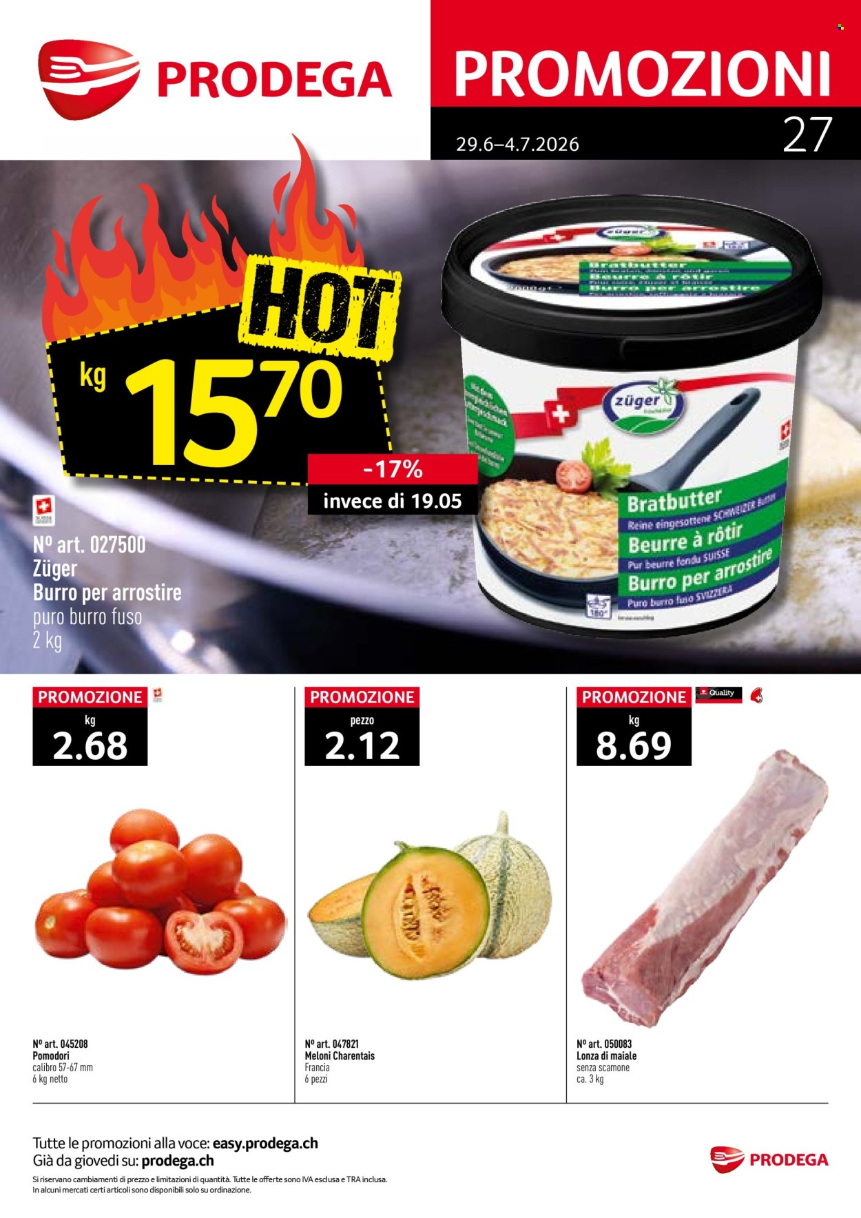 Prospekt Prodega - 29.6.2026 - 4.7.2026. Seite 1