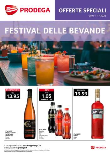 Volantino Prodega - 29.6.2026 - 11.7.2026.