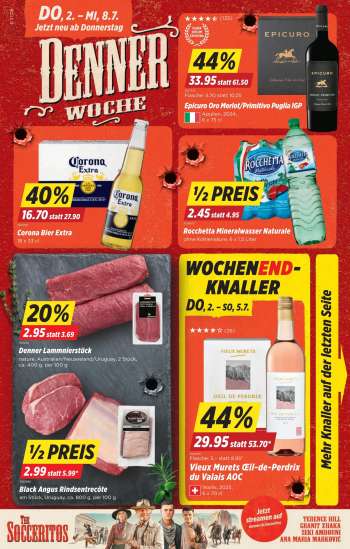 Prospekte Denner - 2.7.2026 - 8.7.2026.