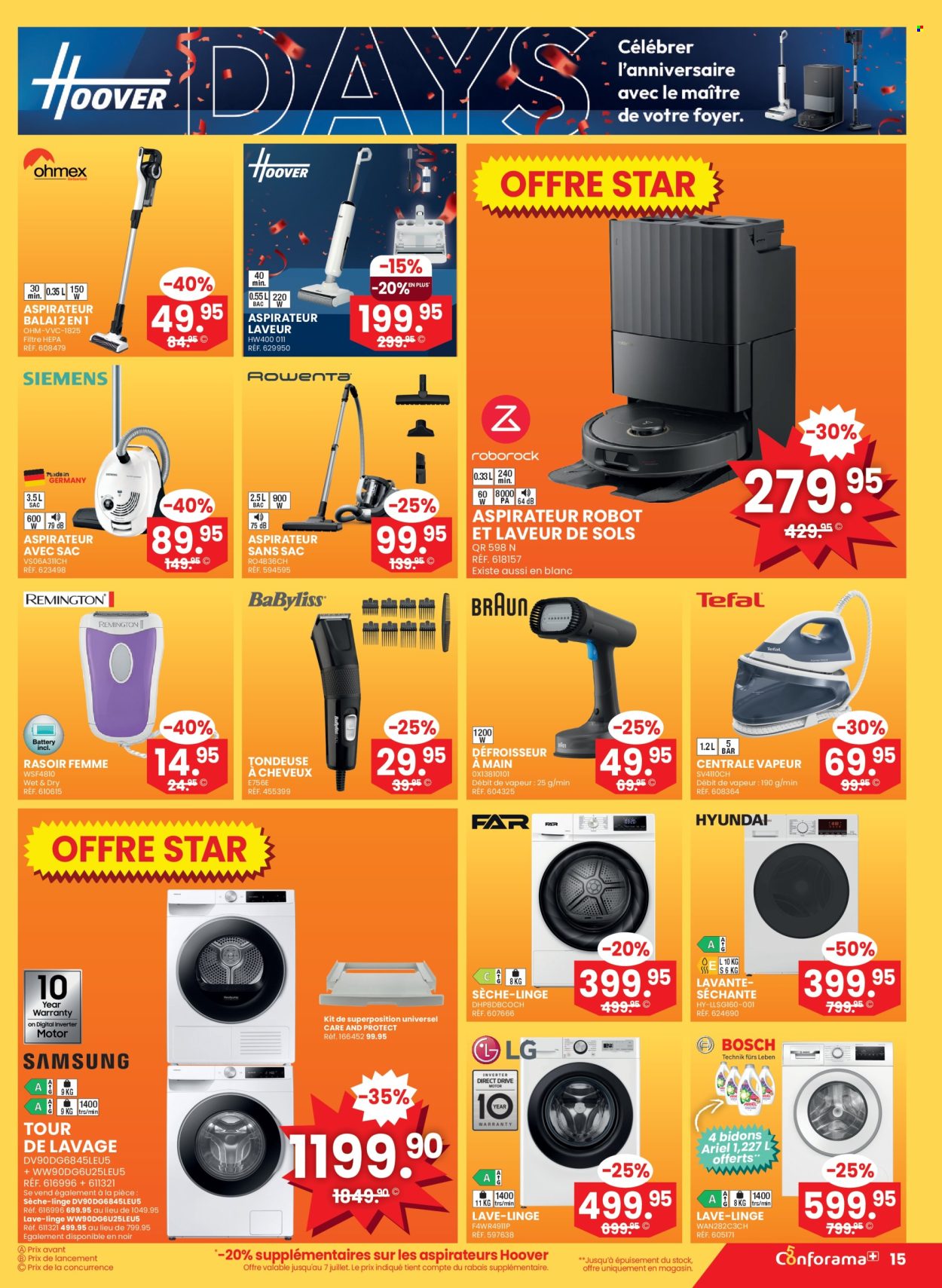 Prospekt Conforama - 1.7.2026 - 14.7.2026. Seite 15