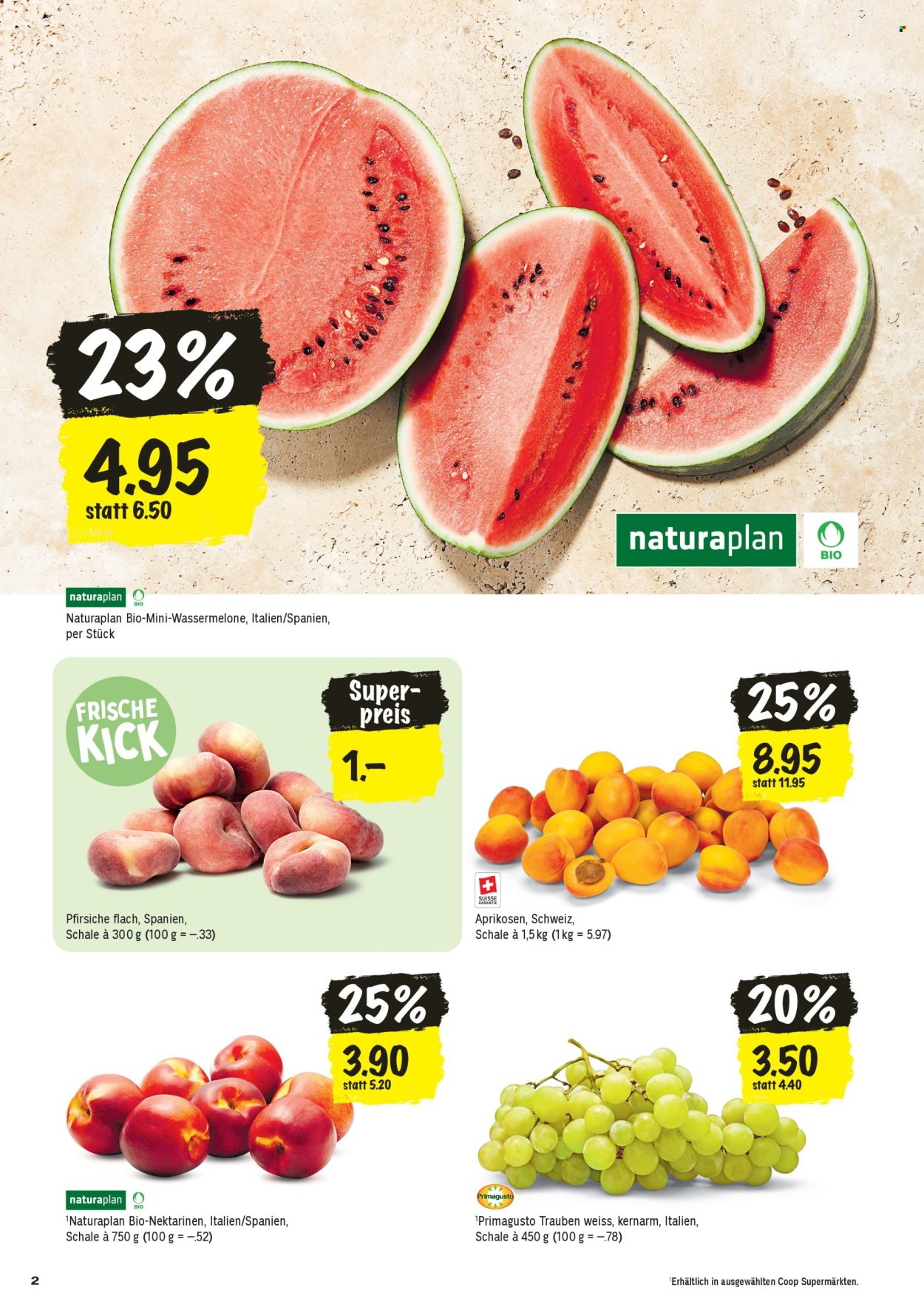 Prospekt Coop - 2.7.2026 - 8.7.2026. Seite 2