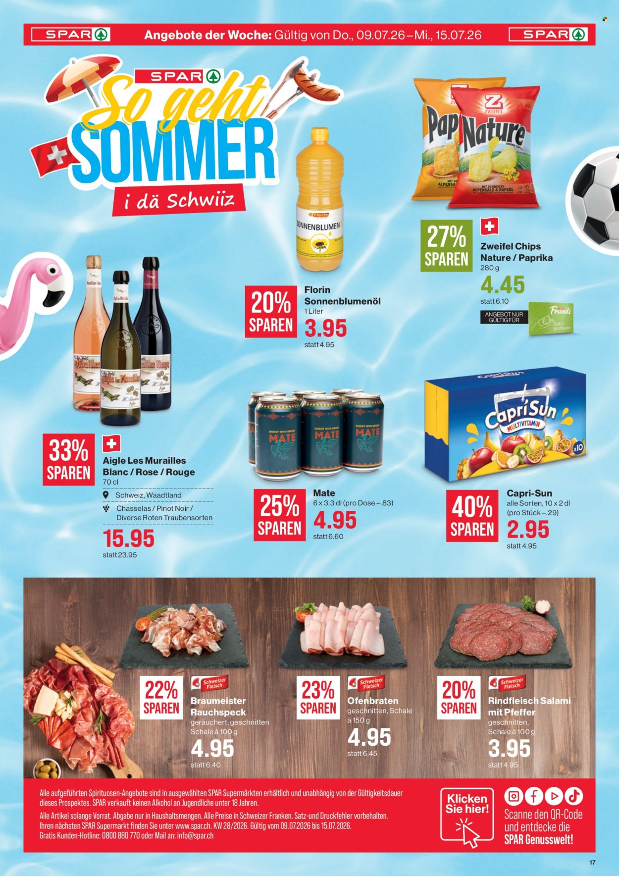 Volantino SPAR - 9.7.2026 - 15.7.2026. Pagina 17