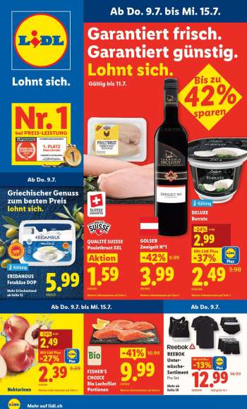 Prospekte Lidl - 9.7.2026 - 15.7.2026.