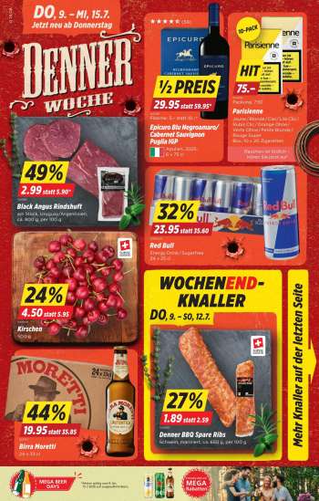 Prospekte Denner - 9.7.2026 - 15.7.2026.