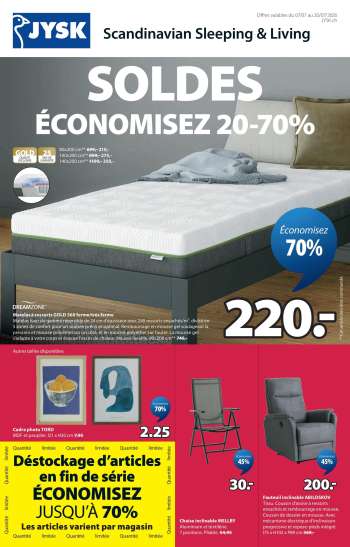 Catalogue JYSK - 7.7.2026 - 20.7.2026.