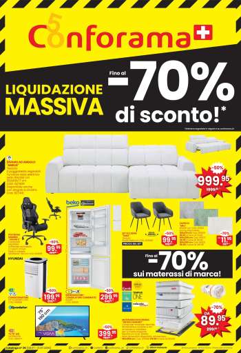 Catalogue Conforama - 8.7.2026 - 21.7.2026.