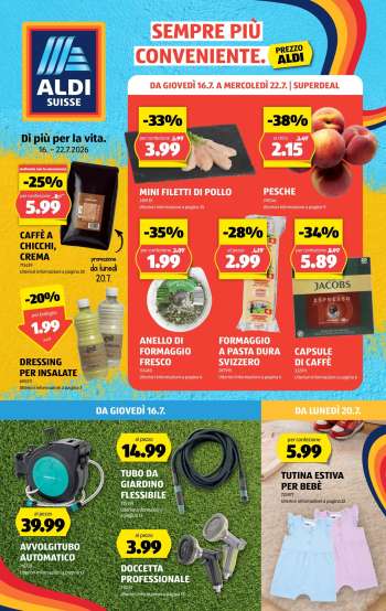 Volantino Aldi - 16.7.2026 - 22.7.2026.