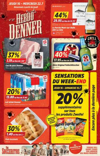 Catalogue Denner - 16.7.2026 - 22.7.2026.
