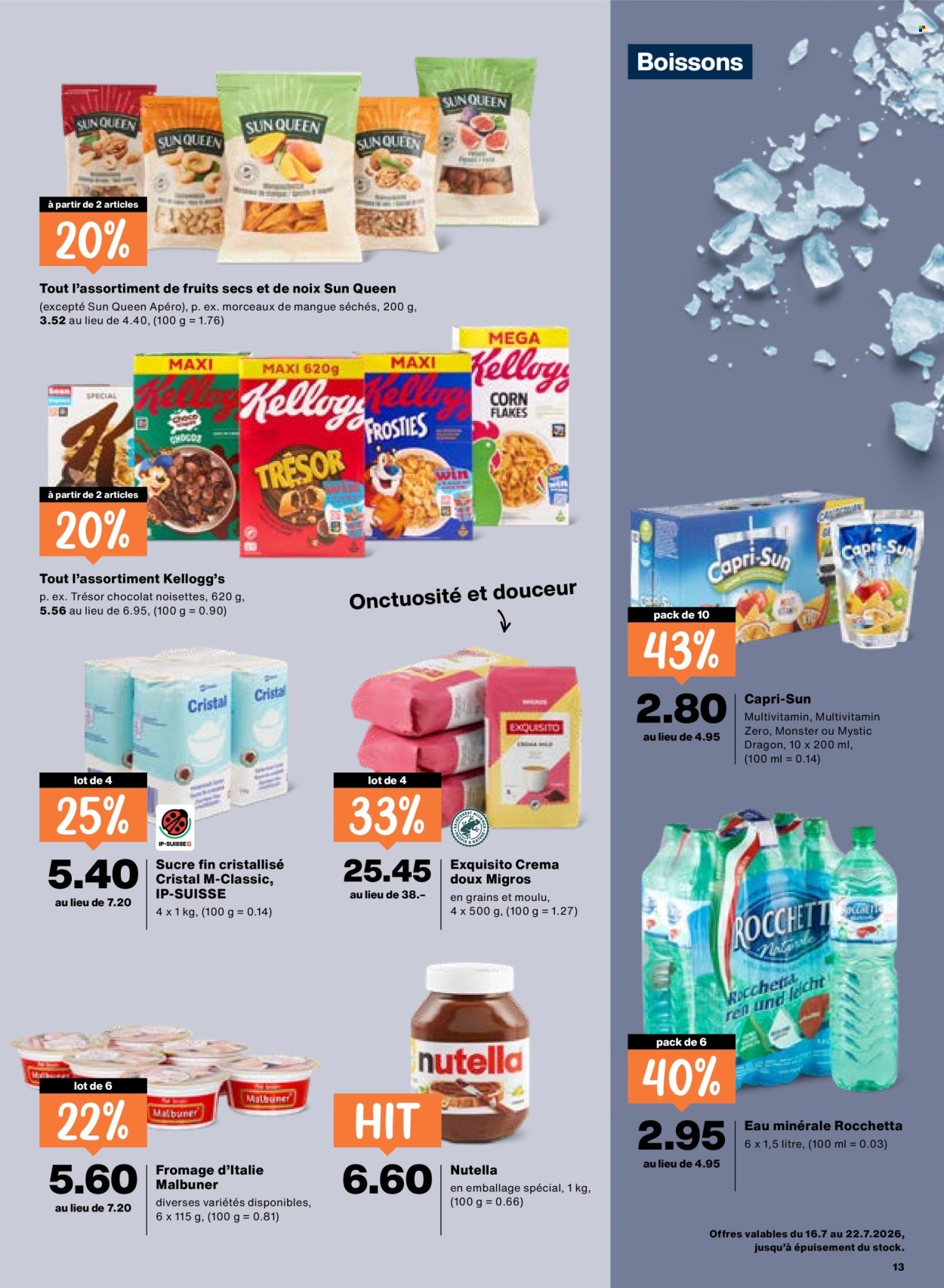 Volantino Migros - 16.7.2026 - 22.7.2026. Pagina 13