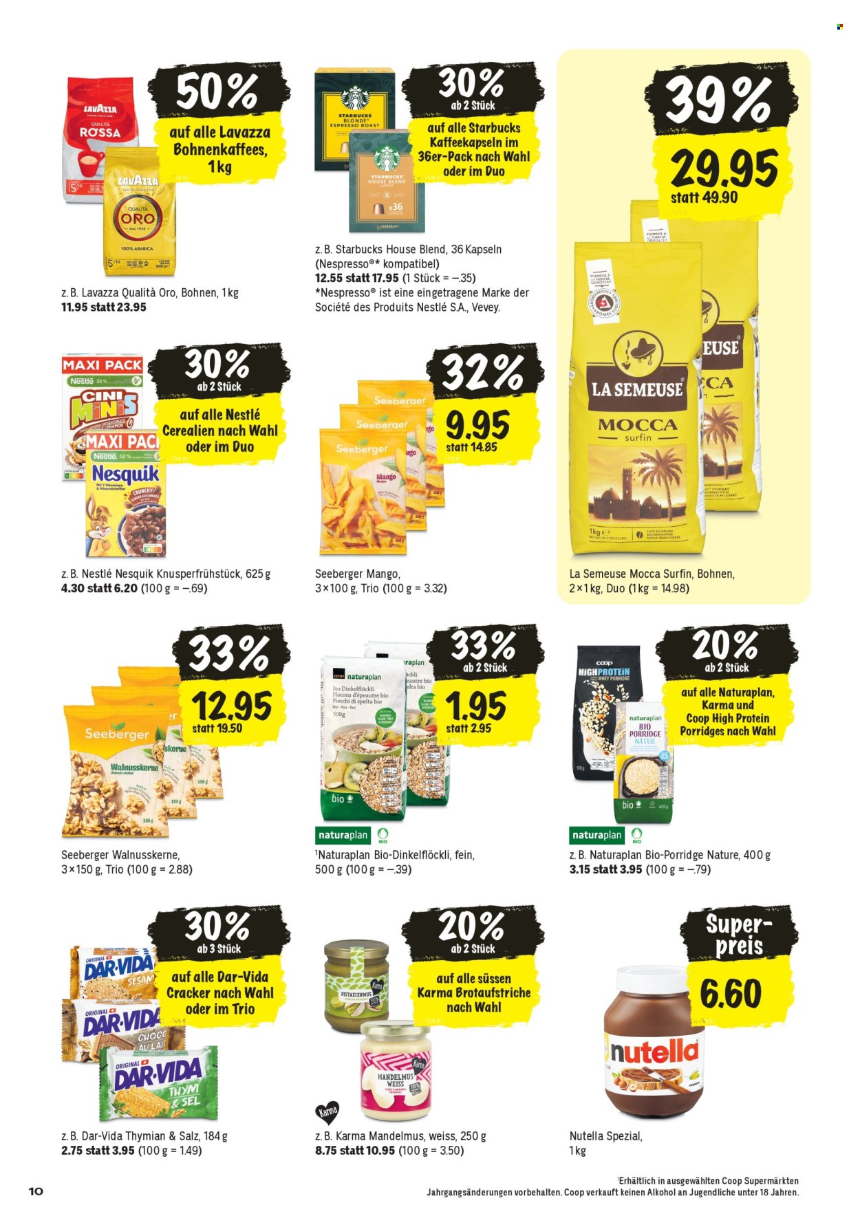 Prospekt Coop - 16.7.2026 - 22.7.2026. Seite 10