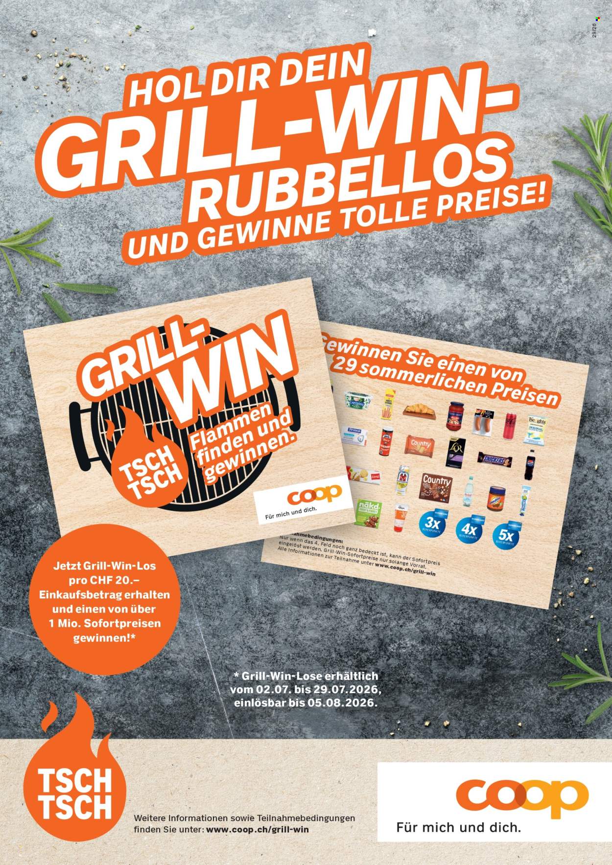 Prospekt Coop - 16.7.2026 - 22.7.2026. Seite 19