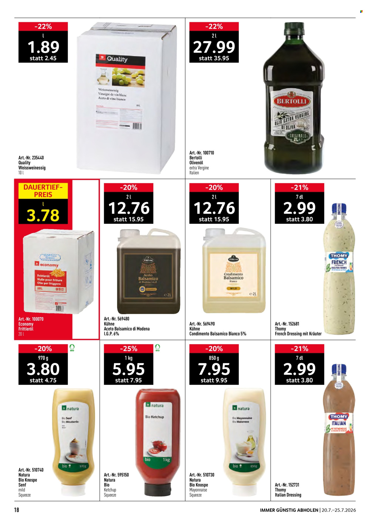 Catalogue Prodega - 20.7.2026 - 25.7.2026. Page 18