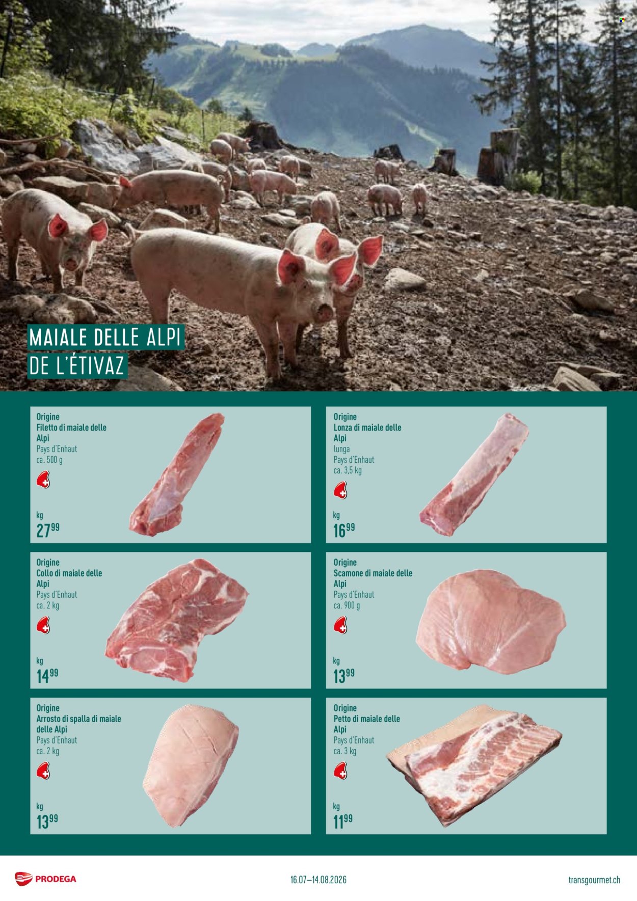 Volantino Prodega - 25.7.2026 - 19.9.2026. Pagina 2