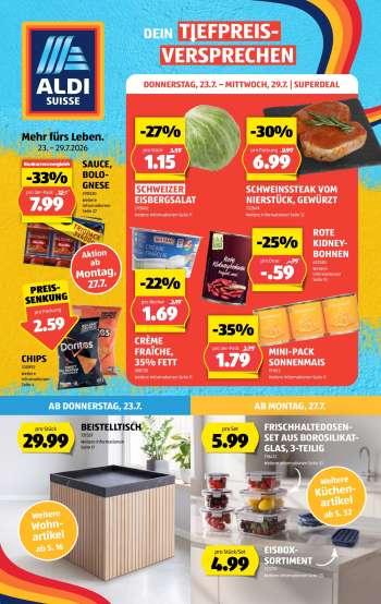 Catalogue Aldi - 23.7.2026 - 29.7.2026.