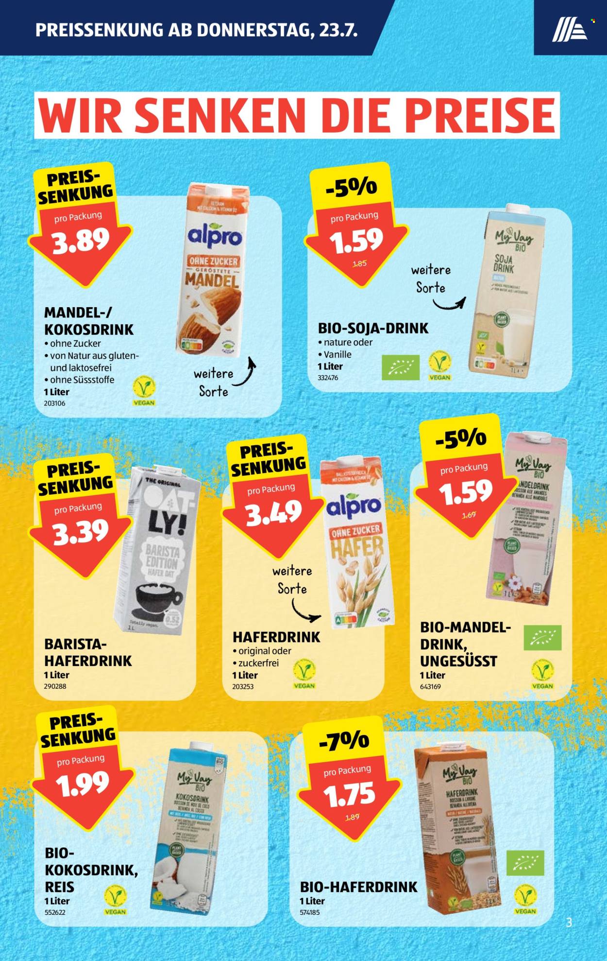 Volantino Aldi - 23.7.2026 - 29.7.2026. Pagina 3
