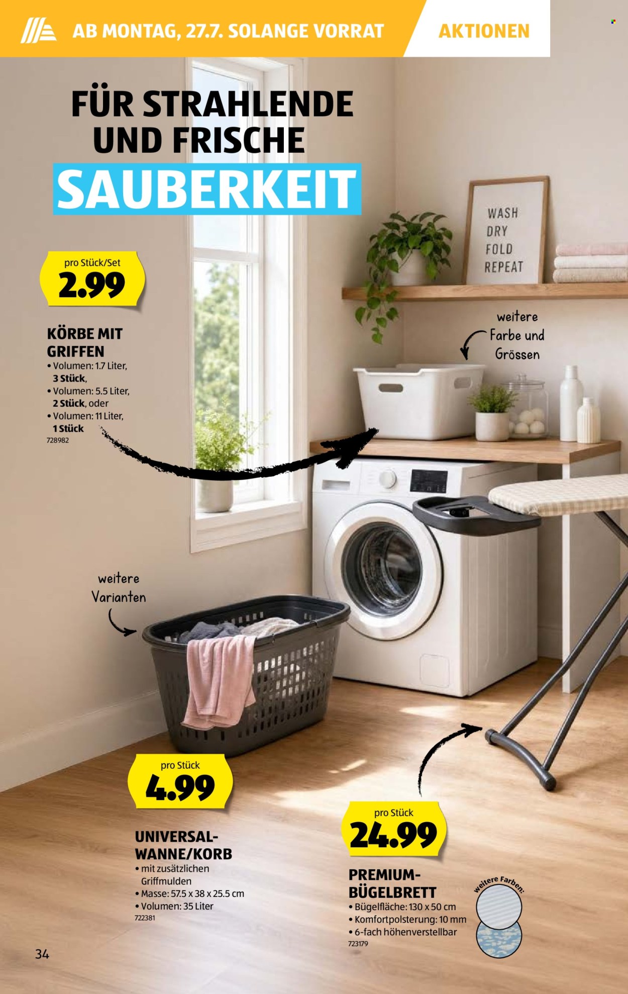 Volantino Aldi - 23.7.2026 - 29.7.2026. Pagina 34