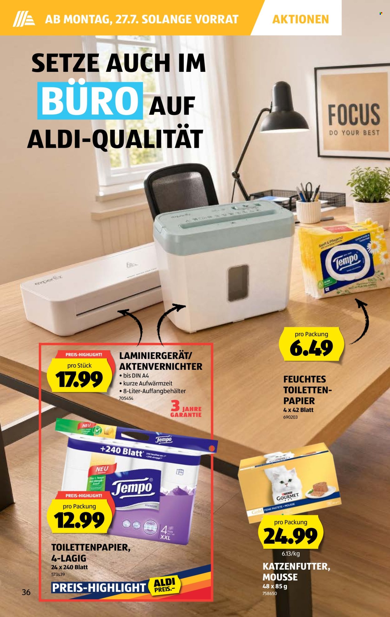 Volantino Aldi - 23.7.2026 - 29.7.2026. Pagina 36