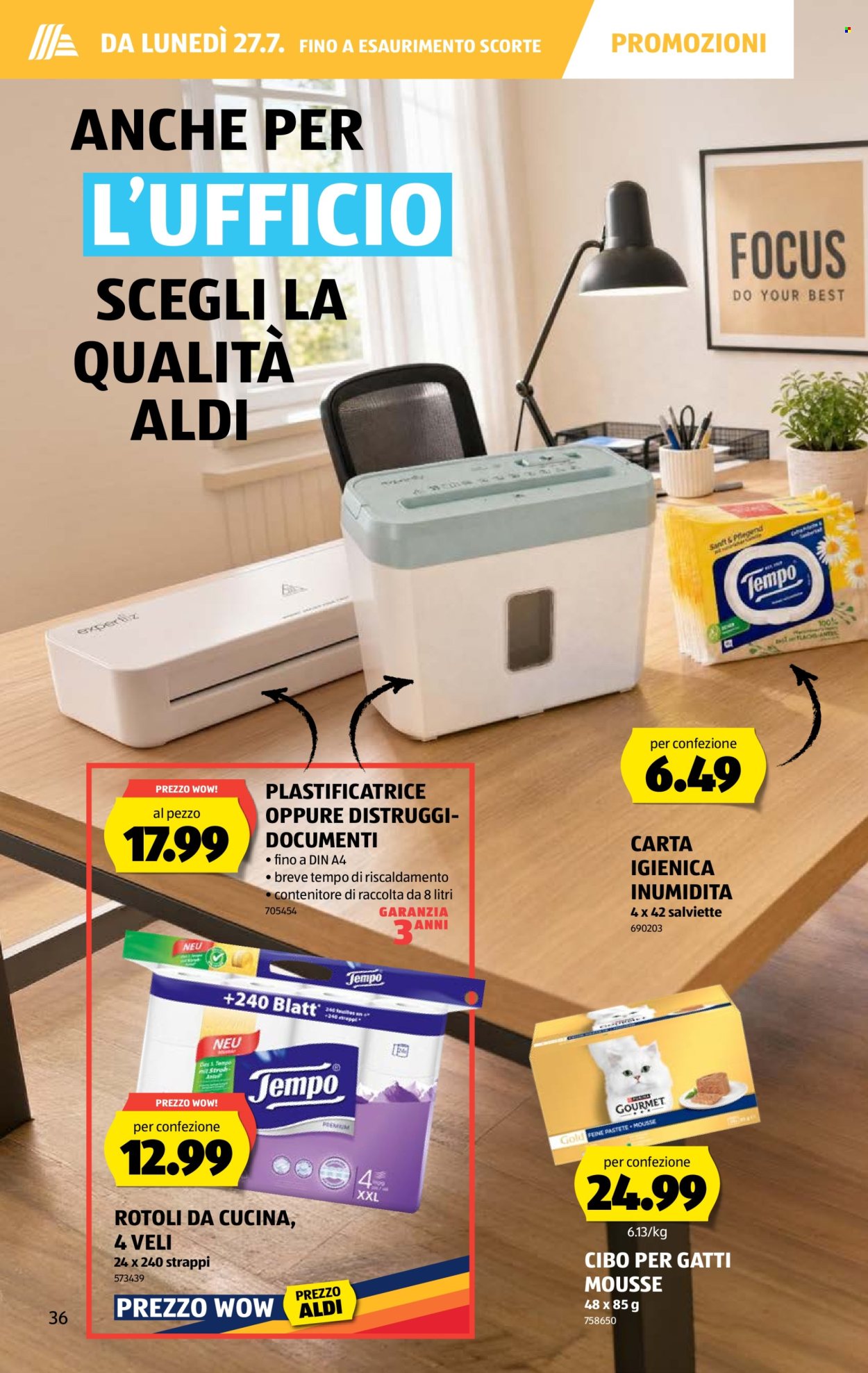 Volantino Aldi - 23.7.2026 - 29.7.2026. Pagina 36