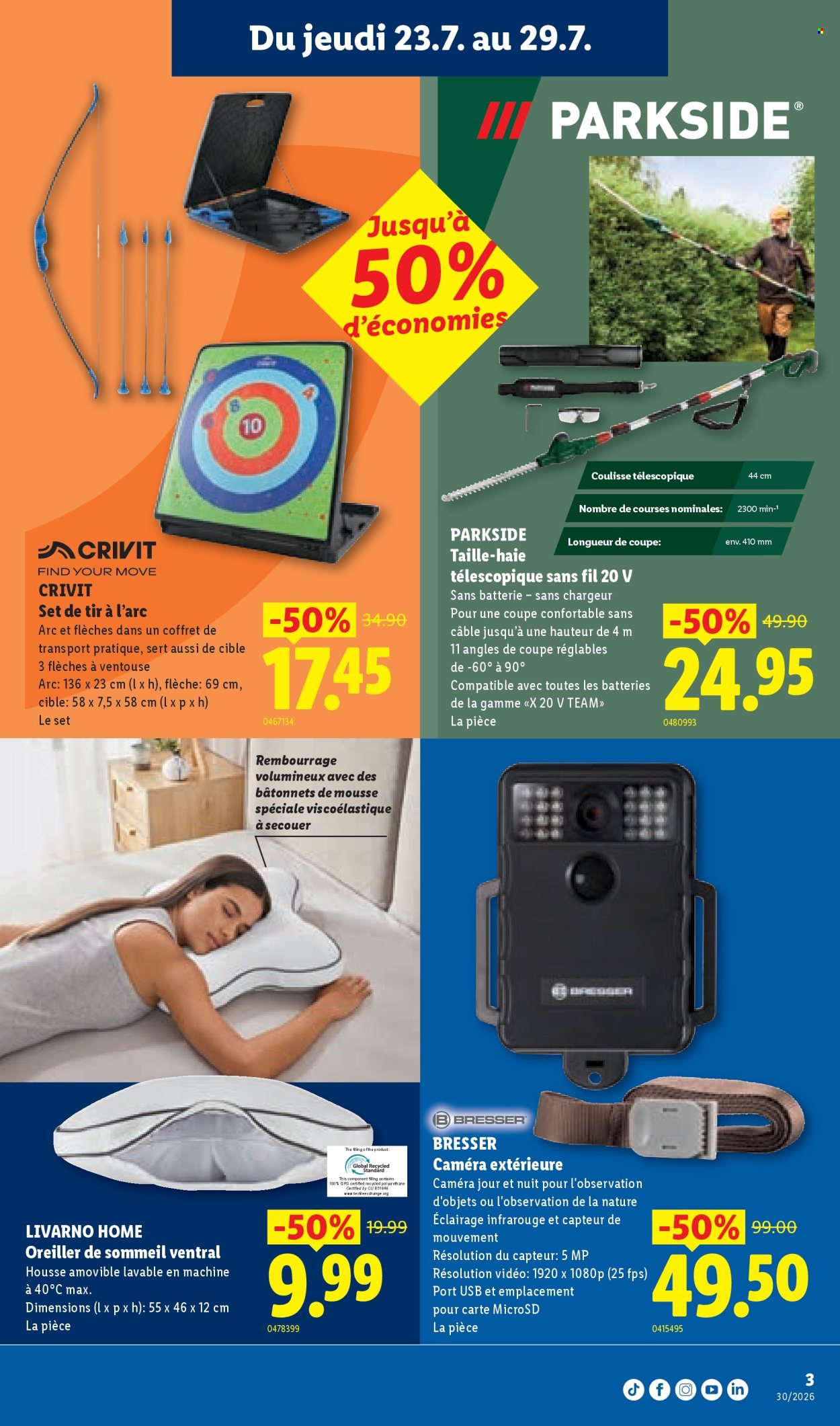 Volantino Lidl - 23.7.2026 - 29.7.2026. Pagina 3
