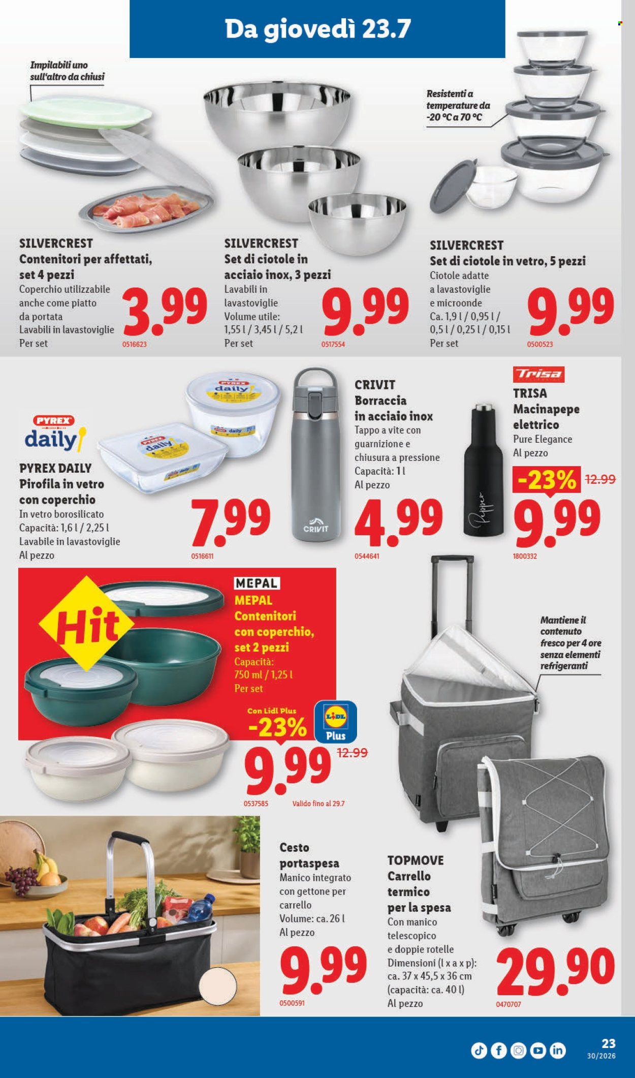 Volantino Lidl - 23.7.2026 - 29.7.2026. Pagina 23