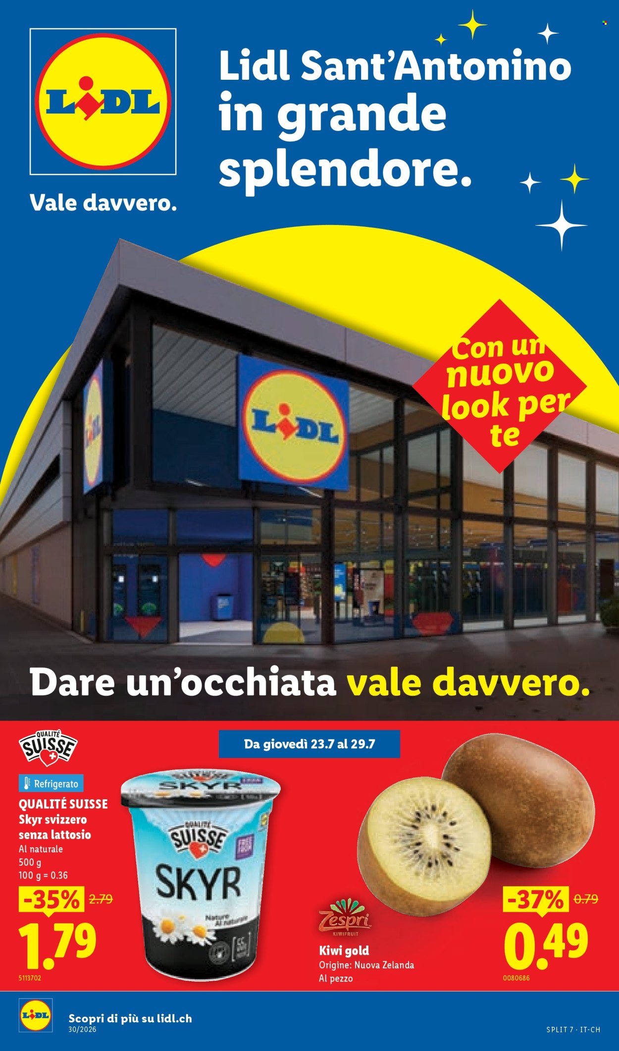 Volantino Lidl - 23.7.2026 - 29.7.2026. Pagina 1