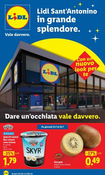 Prospekte Lidl - 23.7.2026 - 29.7.2026.