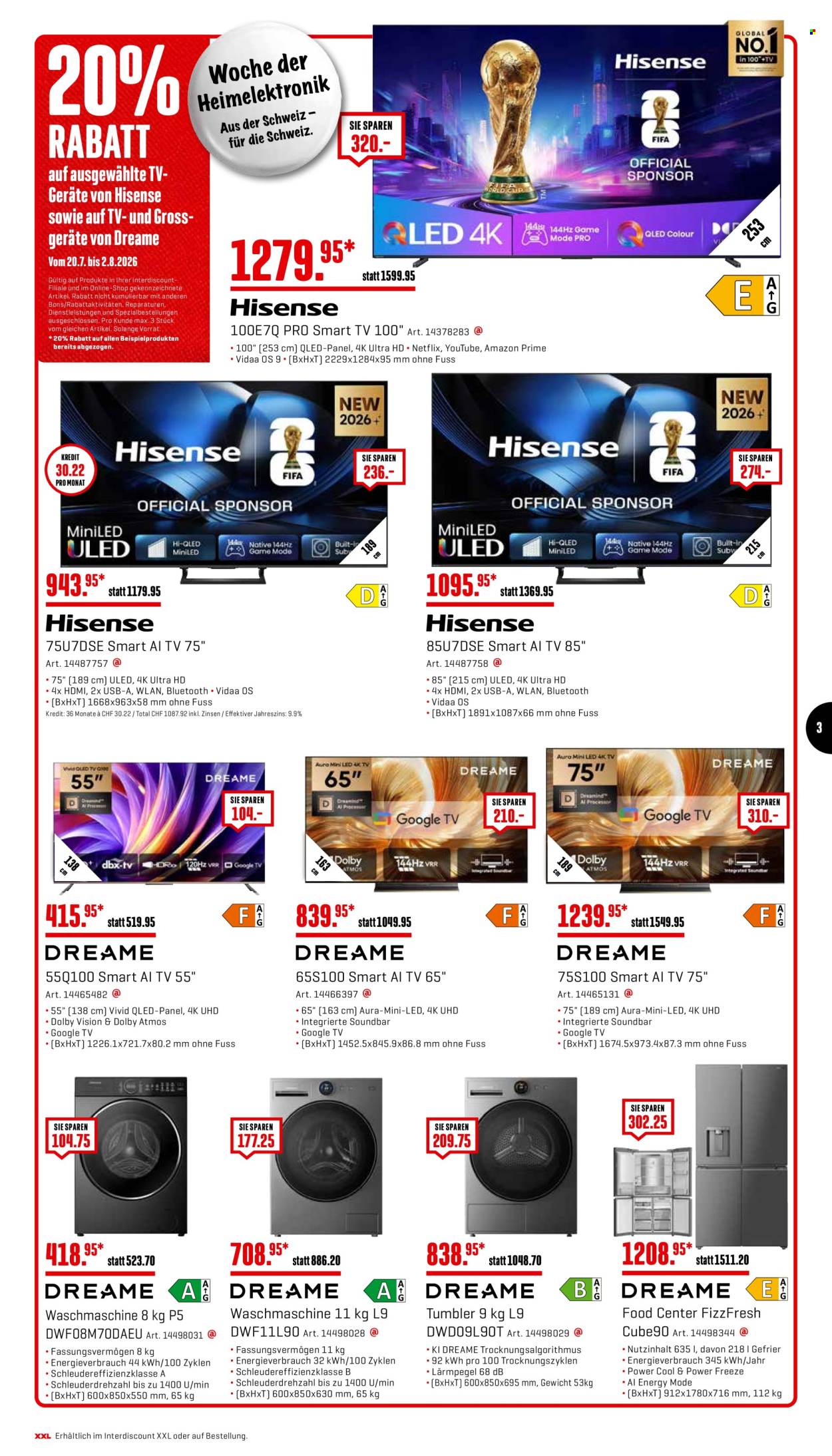 Prospekt Interdiscount - 20.7.2026 - 2.8.2026. Seite 3