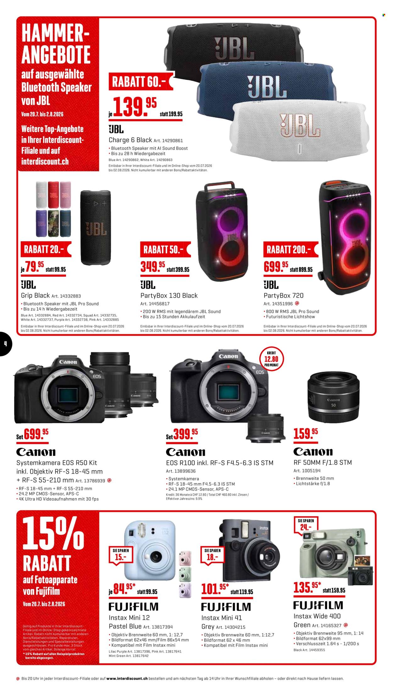 Prospekt Interdiscount - 20.7.2026 - 2.8.2026. Seite 4