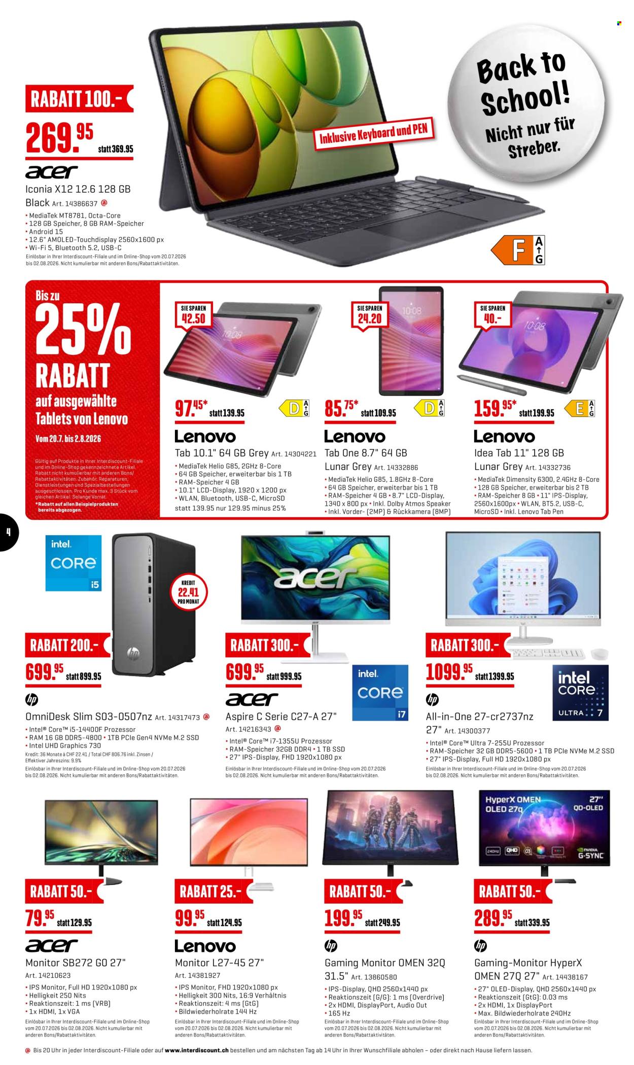 Catalogue Interdiscount - 20.7.2026 - 2.8.2026. Page 4