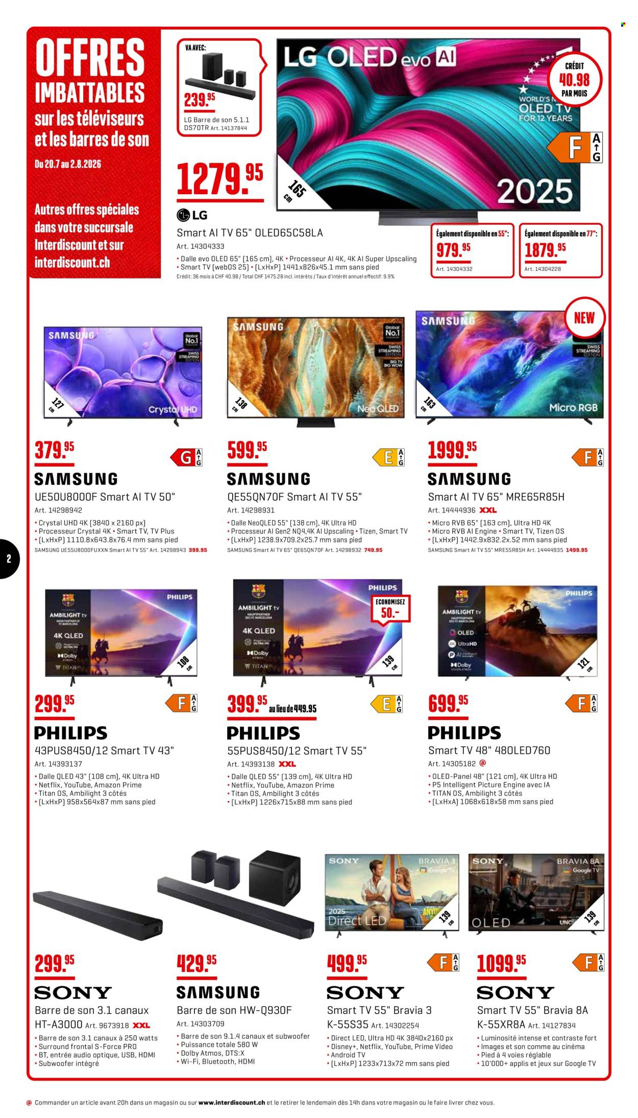 Catalogue Interdiscount - 20.7.2026 - 2.8.2026. Page 2