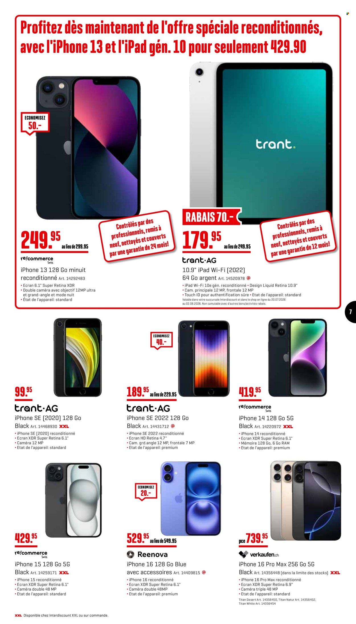 Catalogue Interdiscount - 20.7.2026 - 2.8.2026. Page 7