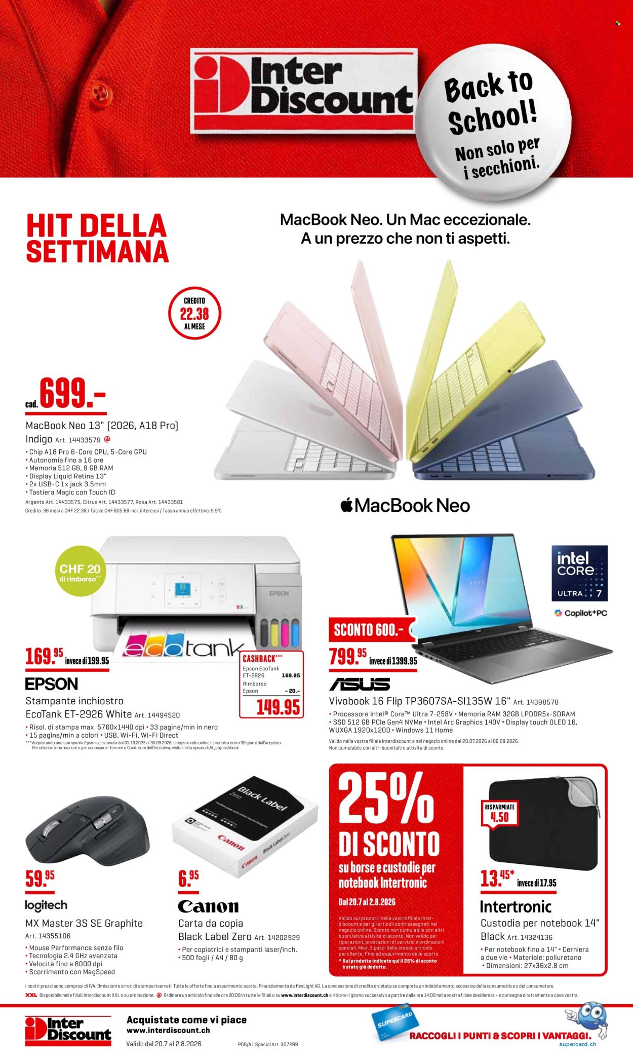Catalogue Interdiscount - 20.7.2026 - 2.8.2026. Page 8