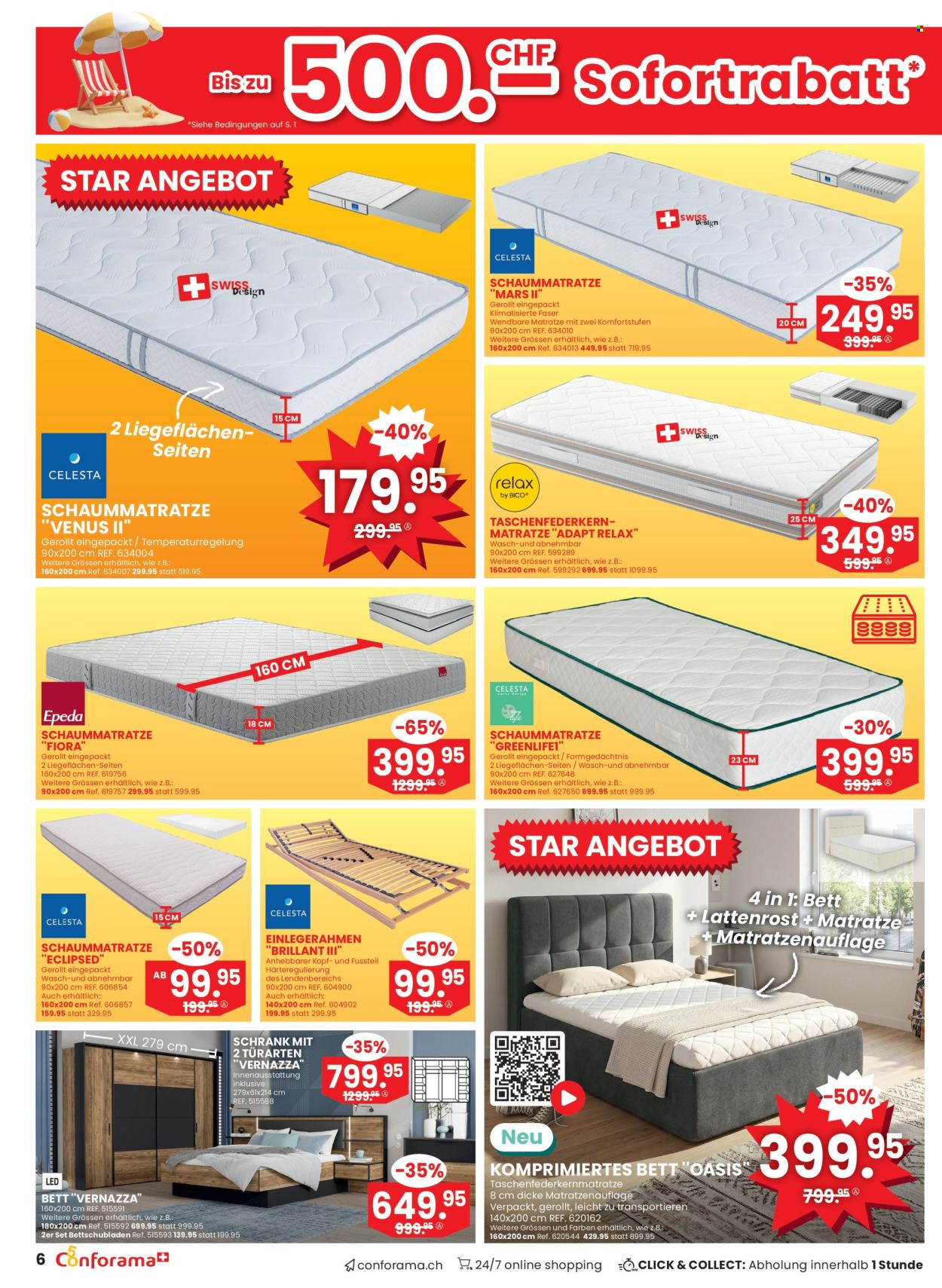 Prospekt Conforama - 22.7.2026 - 4.8.2026. Seite 6