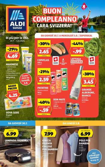 Catalogue Aldi - 30.7.2026 - 5.8.2026.