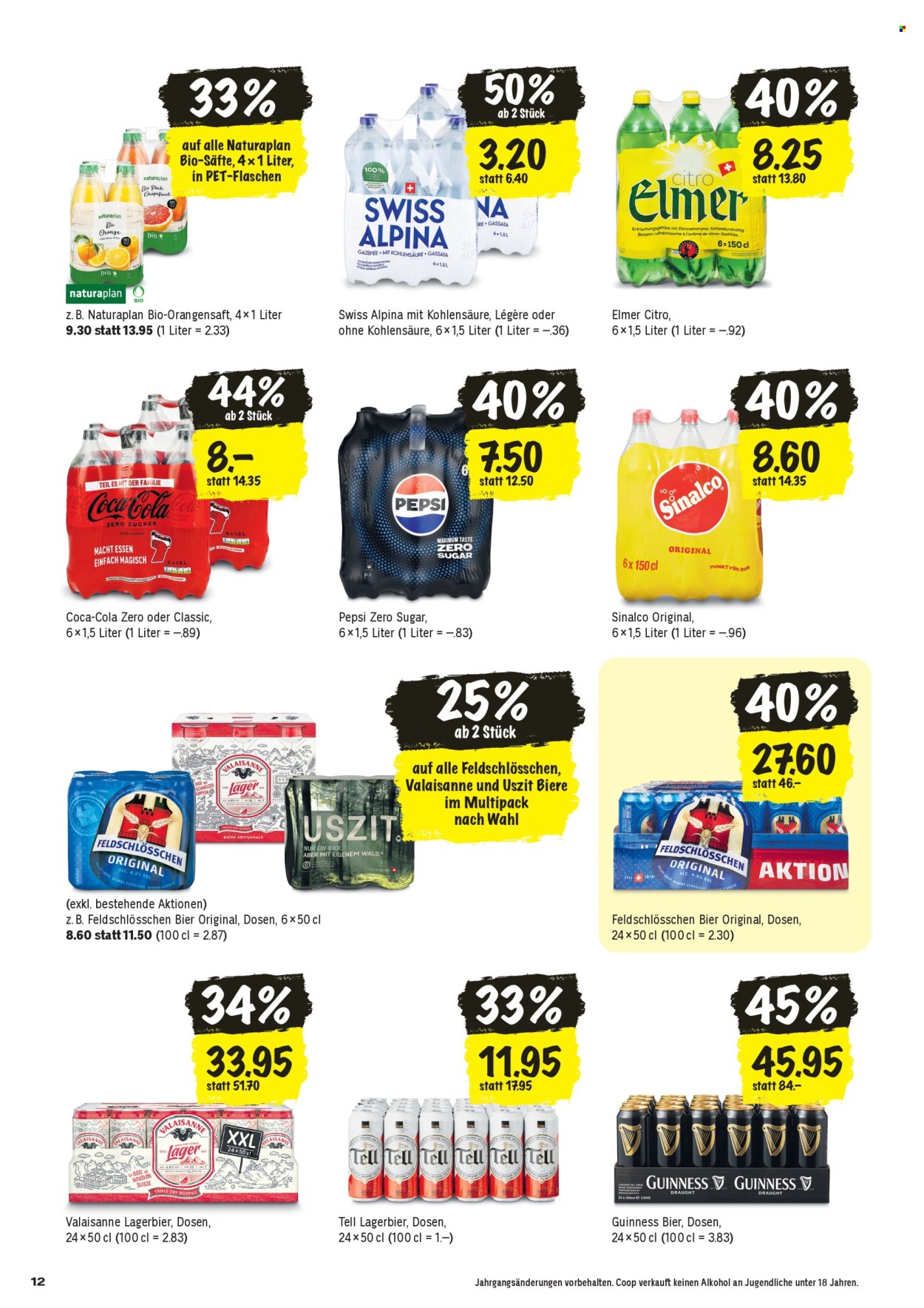 Prospekt Coop - 23.7.2026 - 29.7.2026. Seite 12