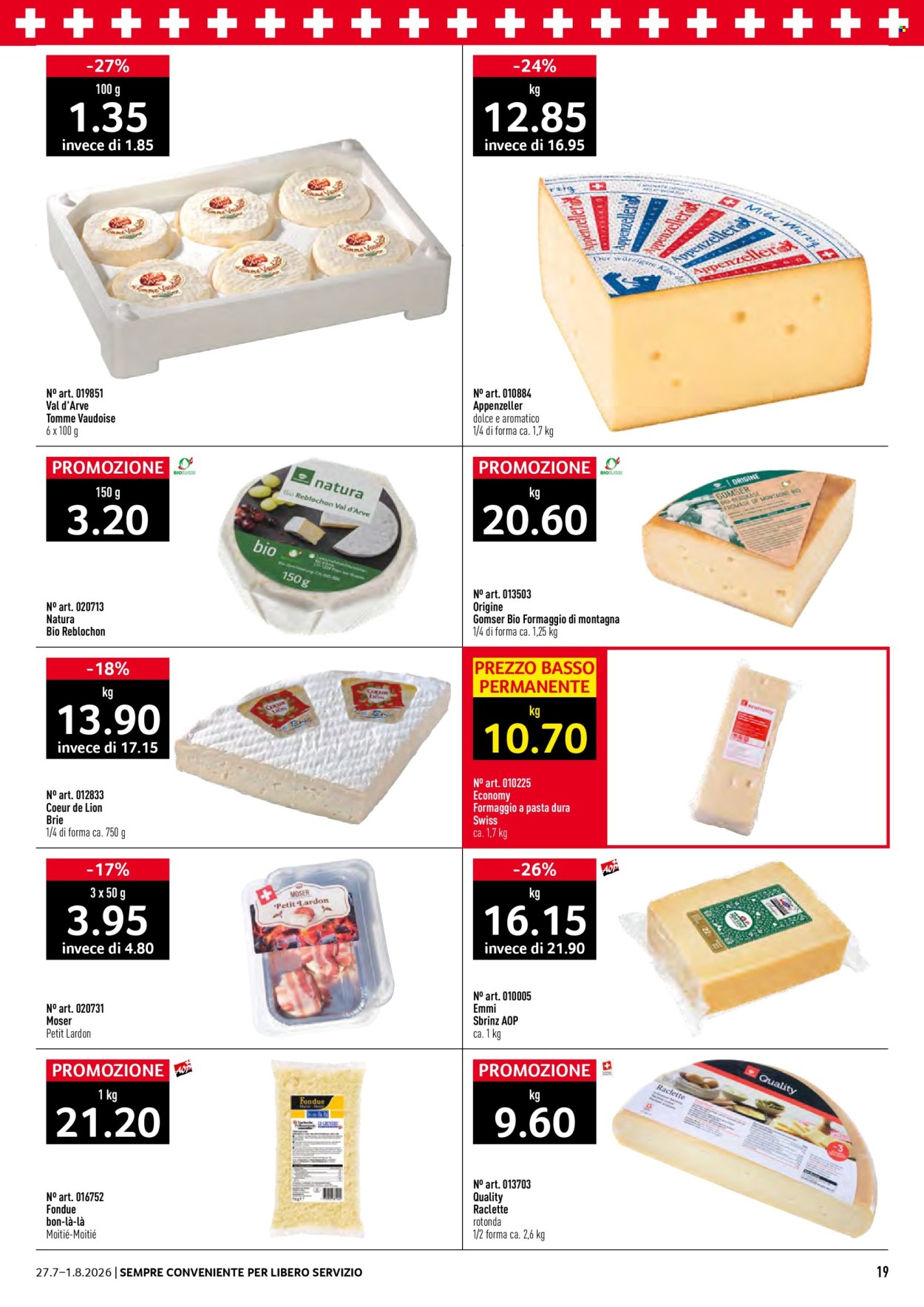 Volantino Prodega - 27.7.2026 - 1.8.2026. Pagina 19