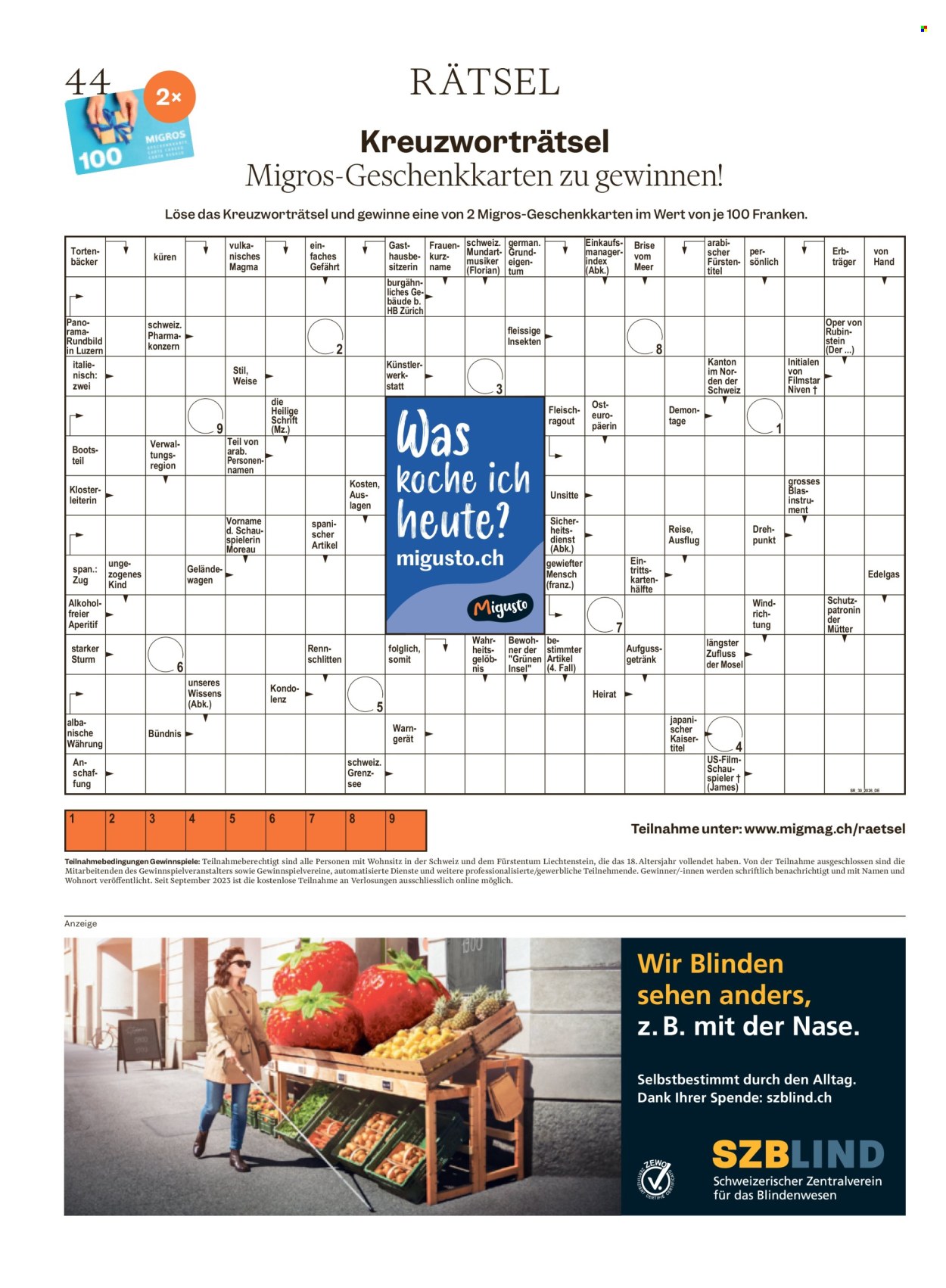 Volantino Migros - 22.7.2026 - 29.7.2026. Pagina 44